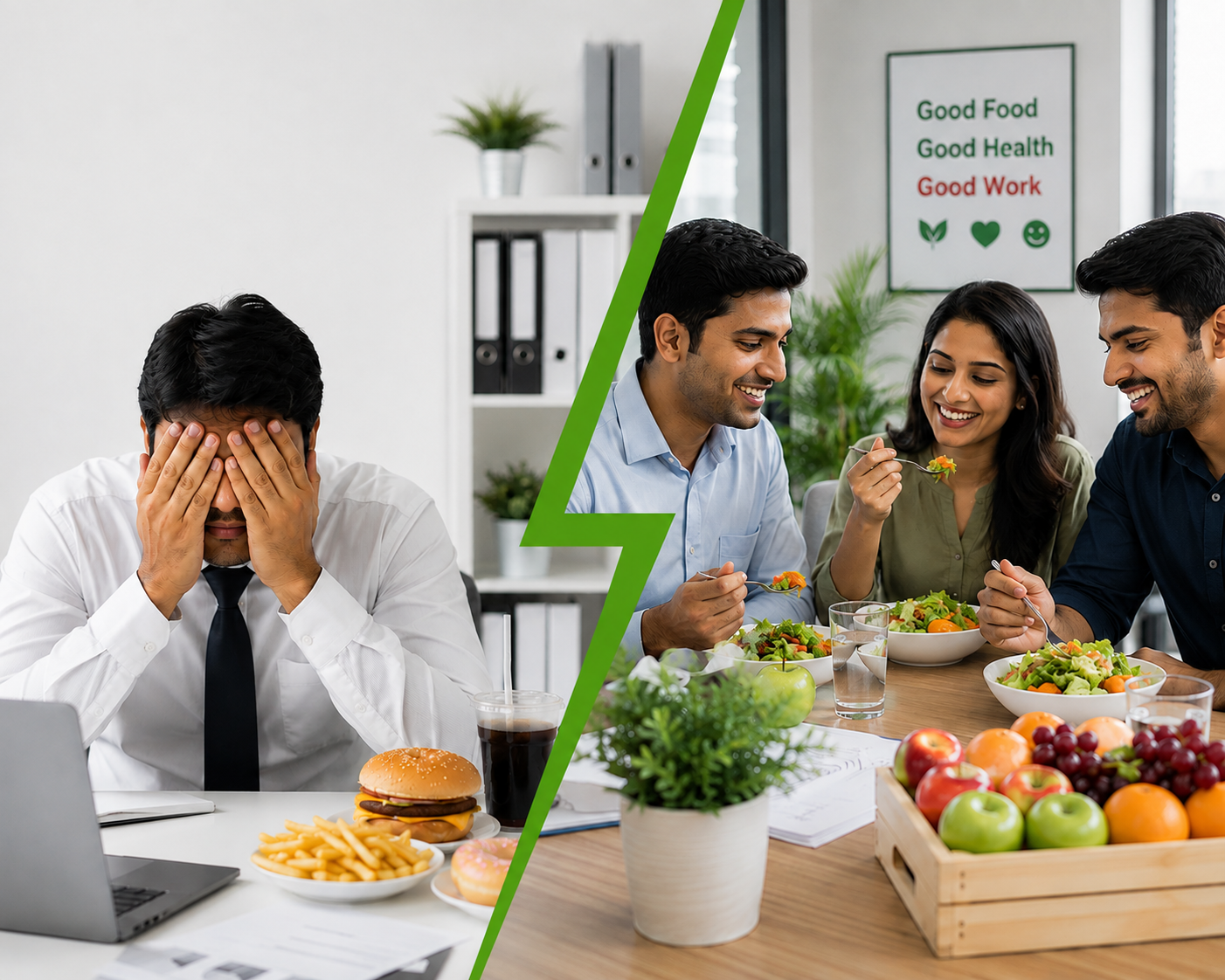 Healthy snacking for corporate employees — FPS Corporate Employee Programme