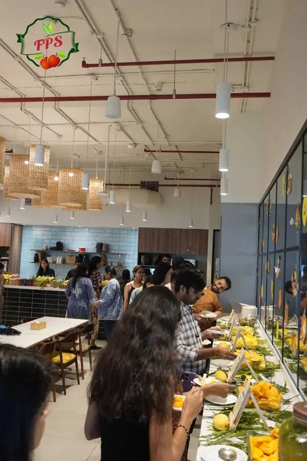 Midday Cheer Mangoes And Smiles All Around